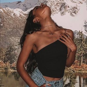 Princess Polly Zoha One Shoulder Top